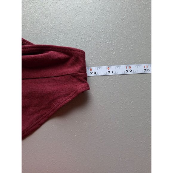 Gap V-Neck Sleeveless Bodysuit Womens Small Maroon - Picture 8 of 8